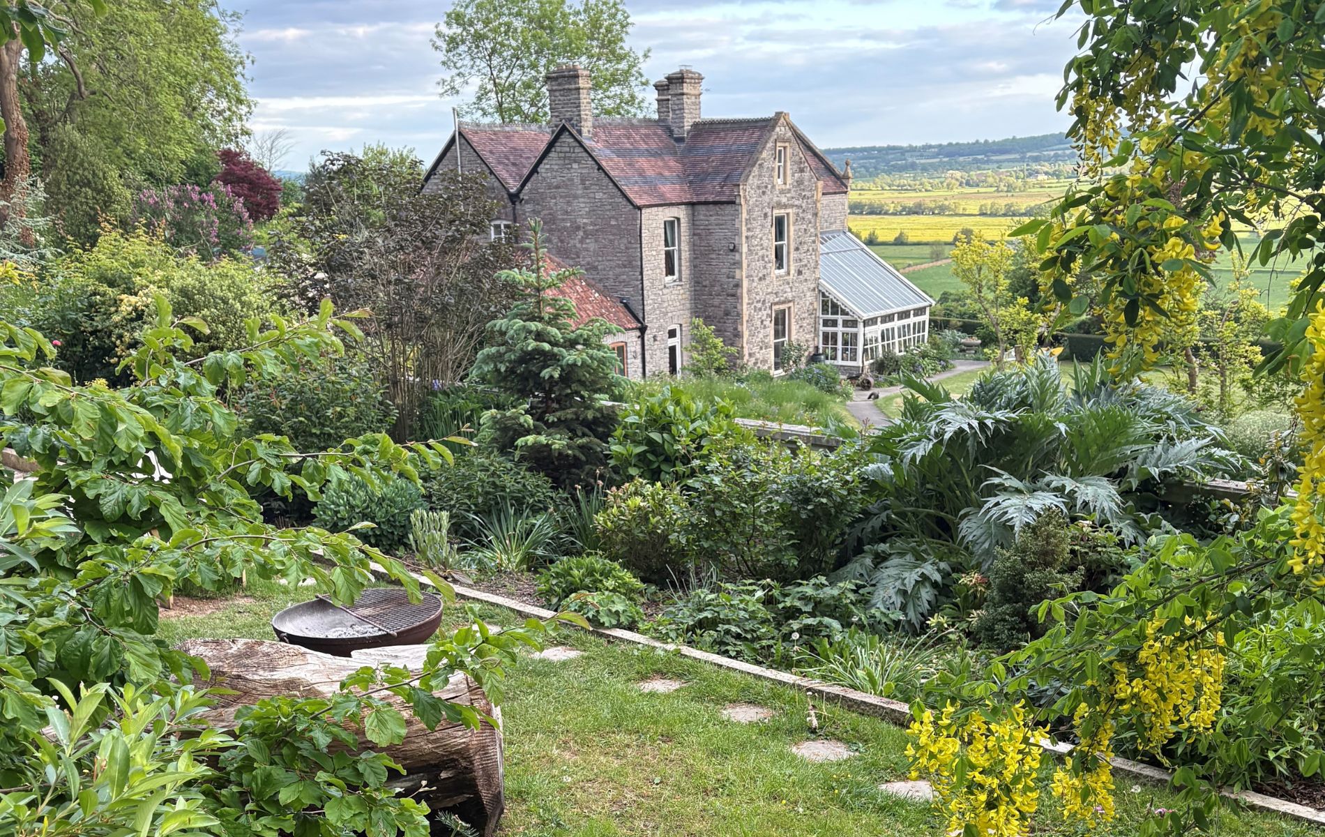 Outside Views at Torside Health and Wellness Retreat