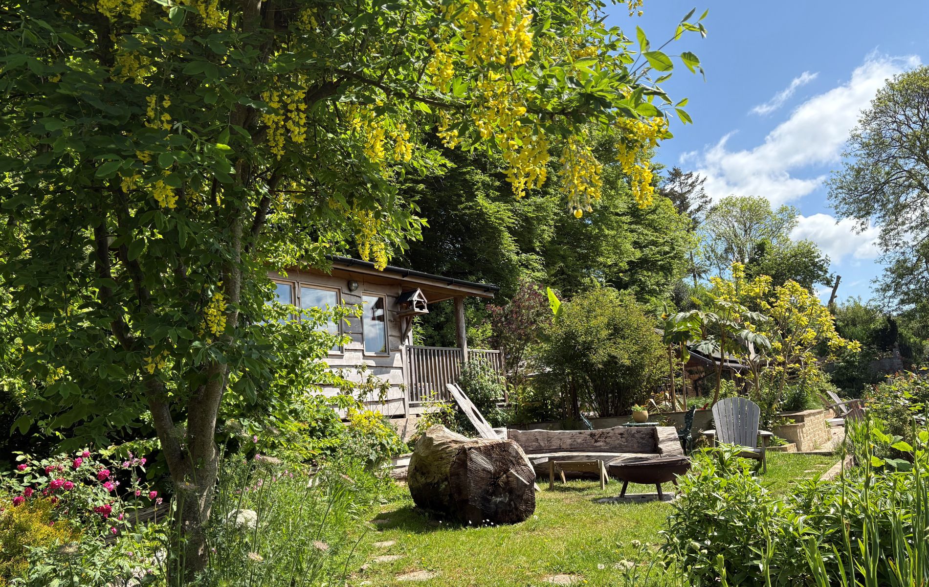 Garden at Torside Health and Wellness Retreat